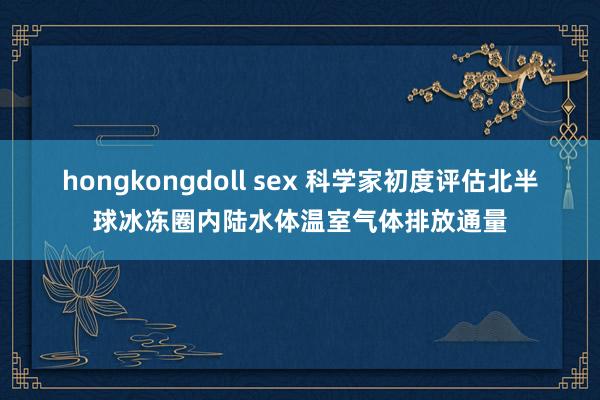 hongkongdoll sex 科学家初度评估北半球冰冻圈内陆水体温室气体排放通量